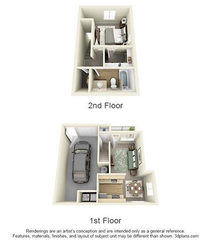 Floorplan - The Village at Union Mills