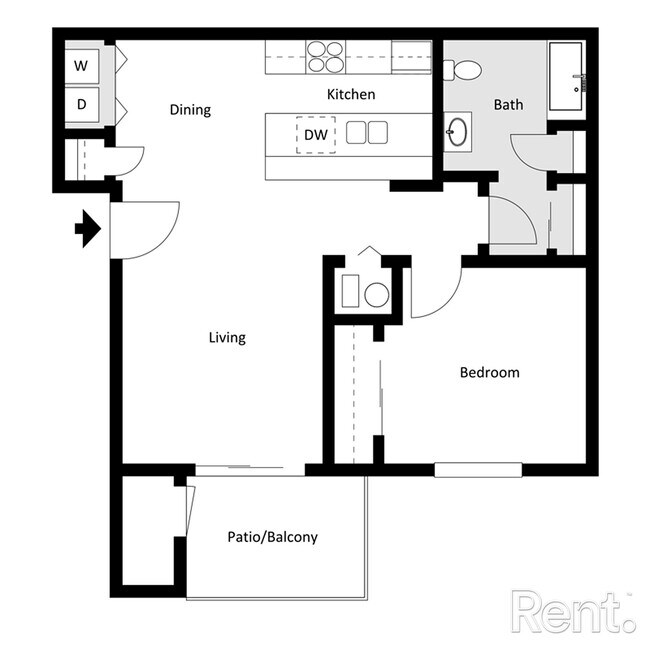 Building Photo - Lakeview 2-bedroom 2 bath.