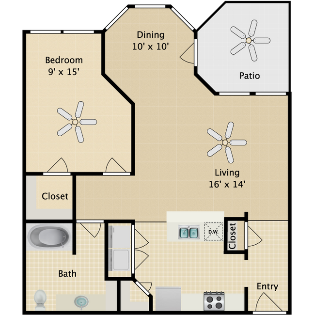 Floorplan - Legends at Legacy