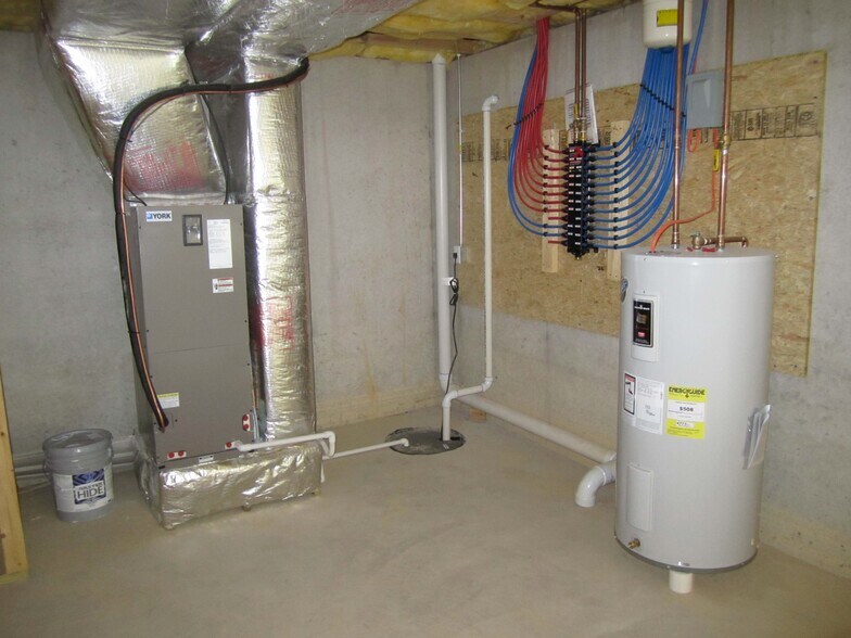 Basement with Utilities Shown - 131 Whisper Ridge Dr