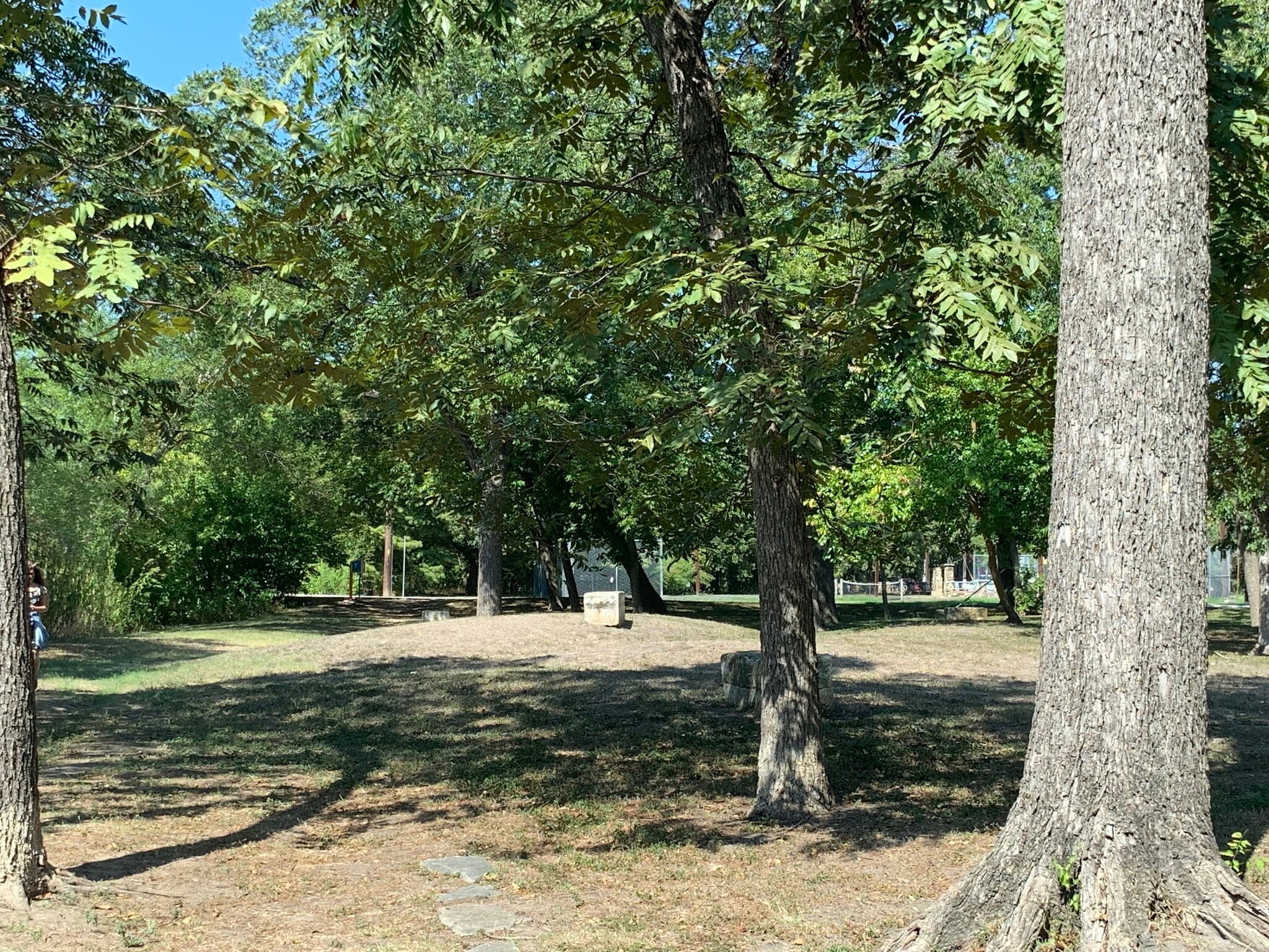 Park next door to the condo at 407 E 45th St (45th and Duval) Austin 78751 - 407 E 45th St #116