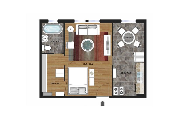 Floorplan - Marquette on the Hill