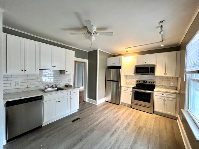 Large Kitchen, New stainless appliances. Tile backsplash. - 80 Cherry St