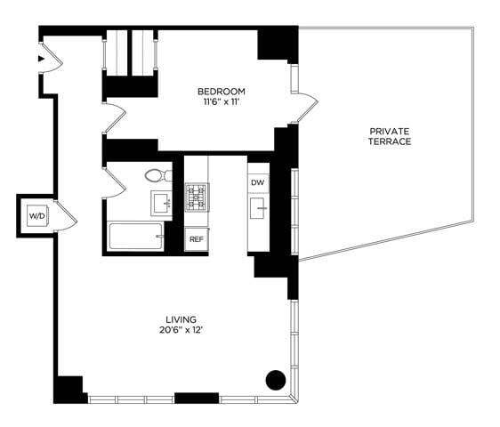 Floorplan - Lincoln at Bankside