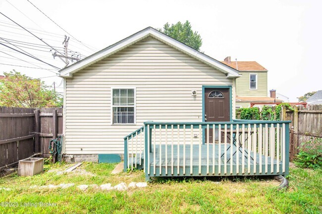 Back of house - 1415 S Shelby St