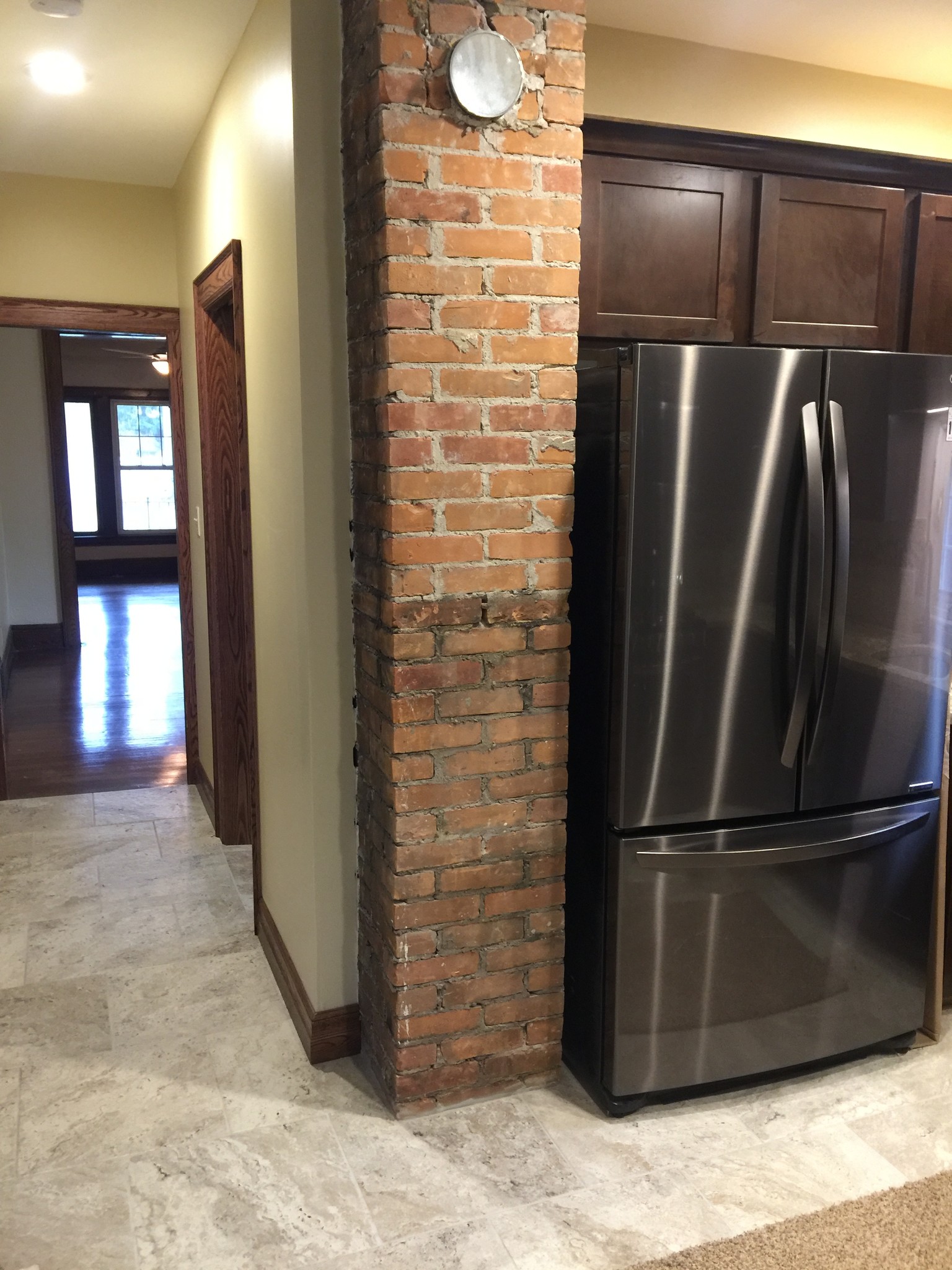 Kitchen into hallway - 100 Claremont Ave