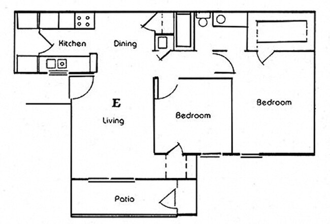 Floorplan - Brookbend Apartments