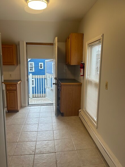 balcony entrance - 811 Washtenaw Ave