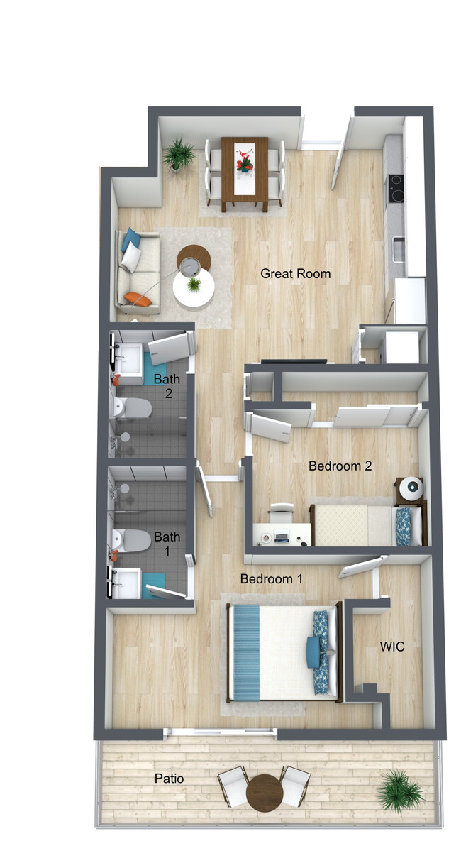 Floorplan - The Royal of Rancho Penasquitos