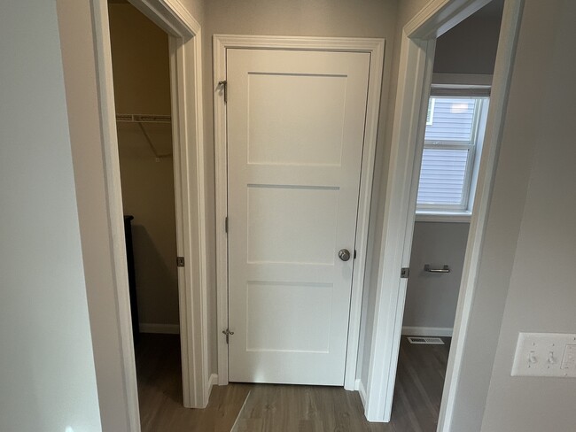 mud room to left, half bath right - 1156 Hickory Hills Dr