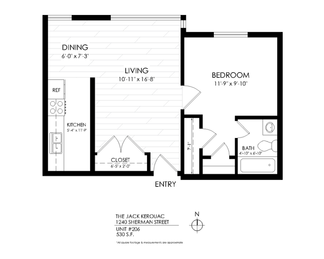 Floorplan - The Jack Kerouac