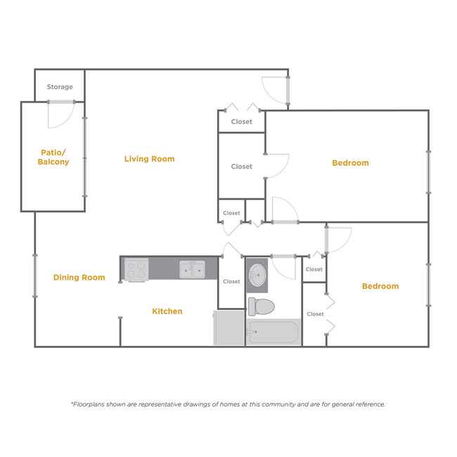 Floorplan - The Legacy at Druid Hills