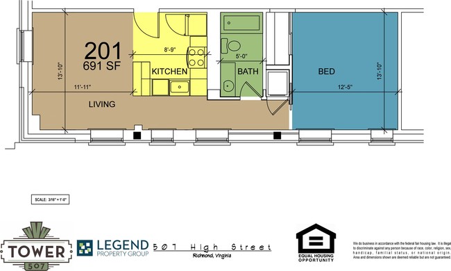 Floorplan - Tower 507