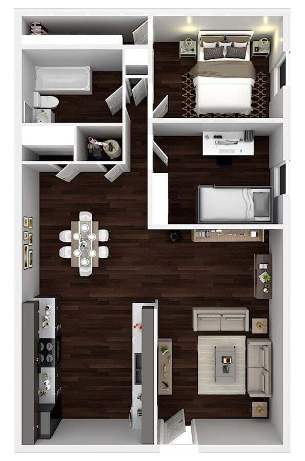 Floorplan - Hutchins Palms