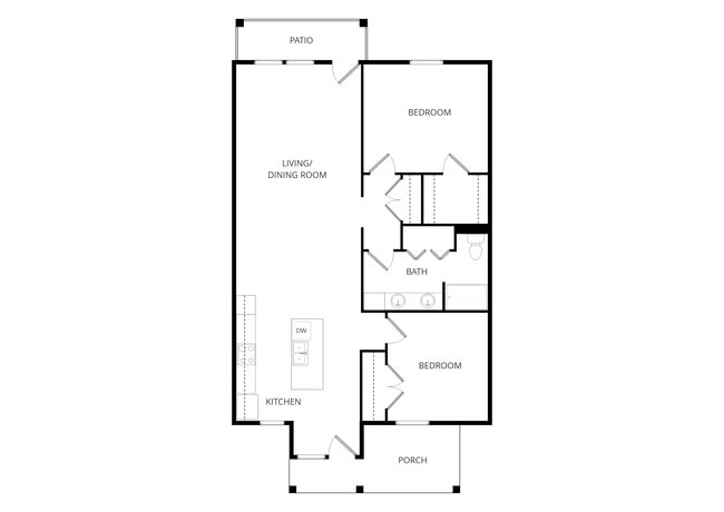 Floorplan - 98 Apartments