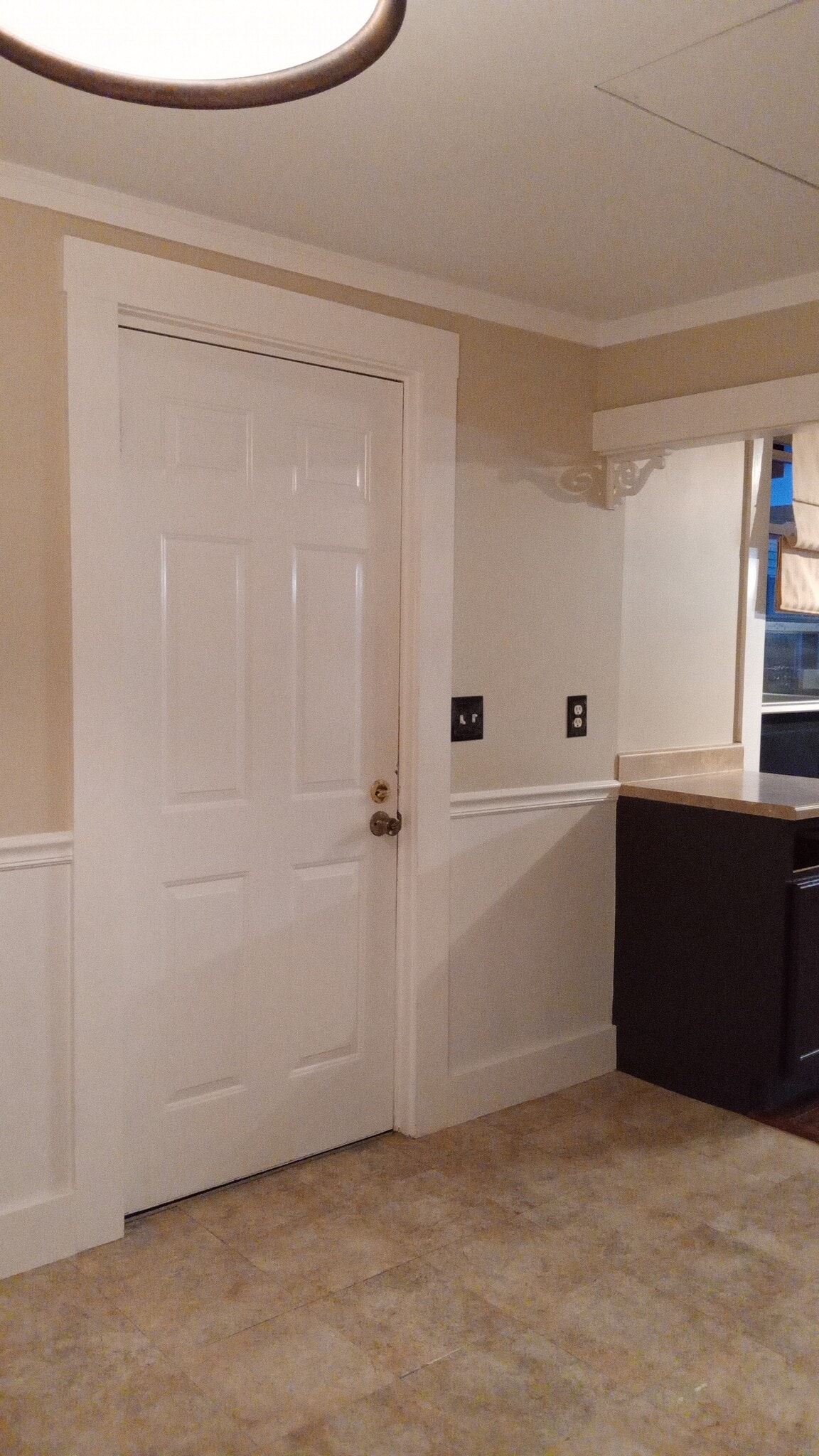 Rear door in dining nook - 243 Locust St
