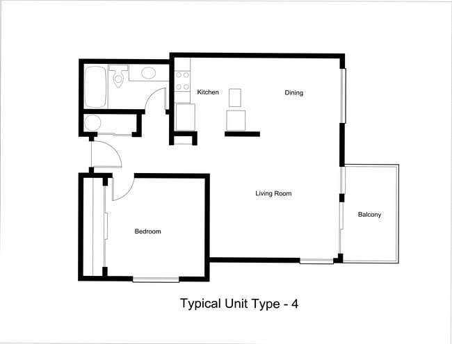 Typical Unit Type 4 - Arise Century