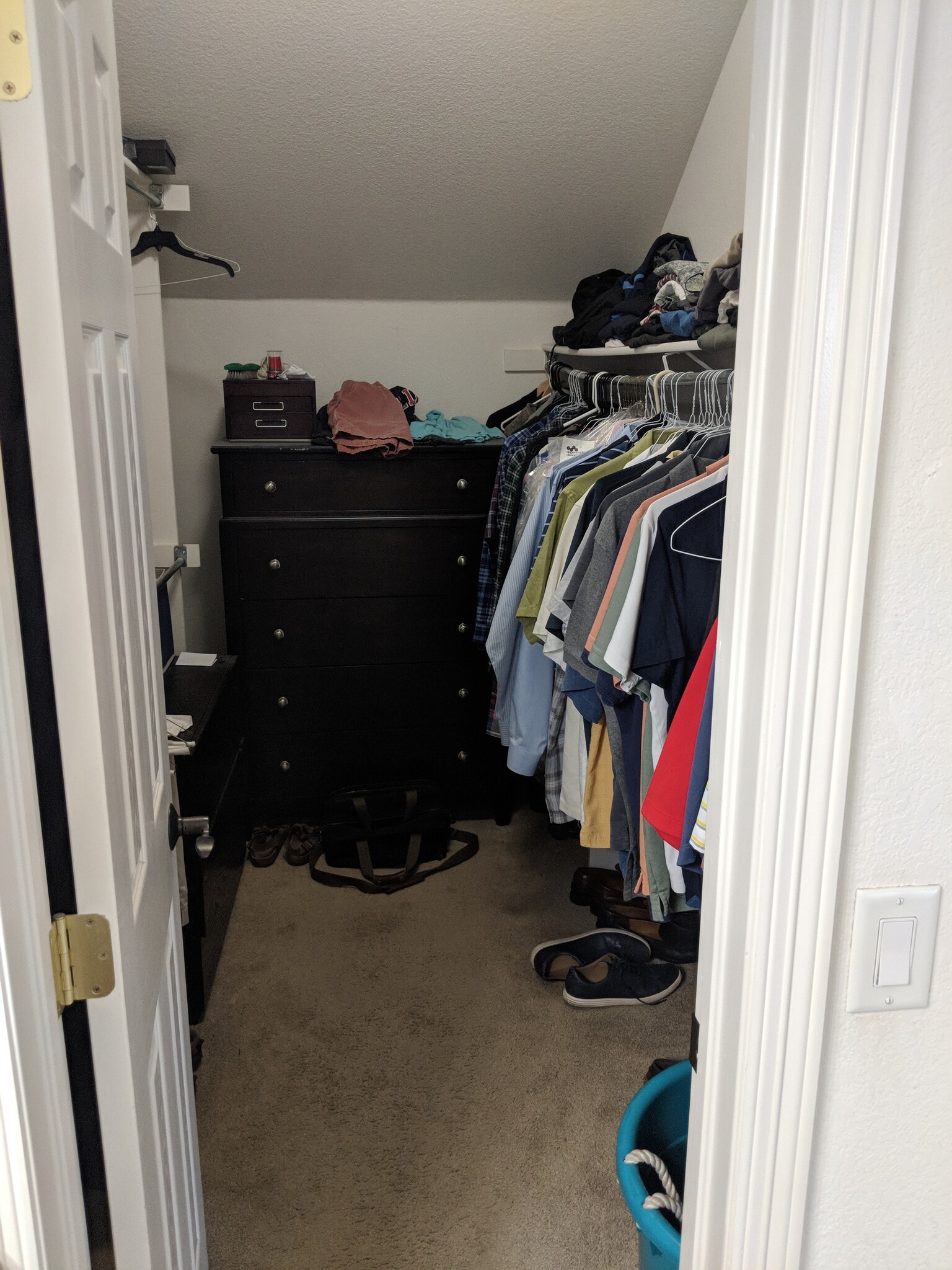 Main Master Bedroom closet - 4545 S. Monaco St. Unit 127