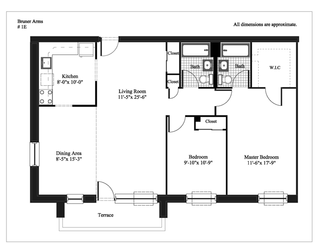 2BD2BA 1E - Bruner Arms