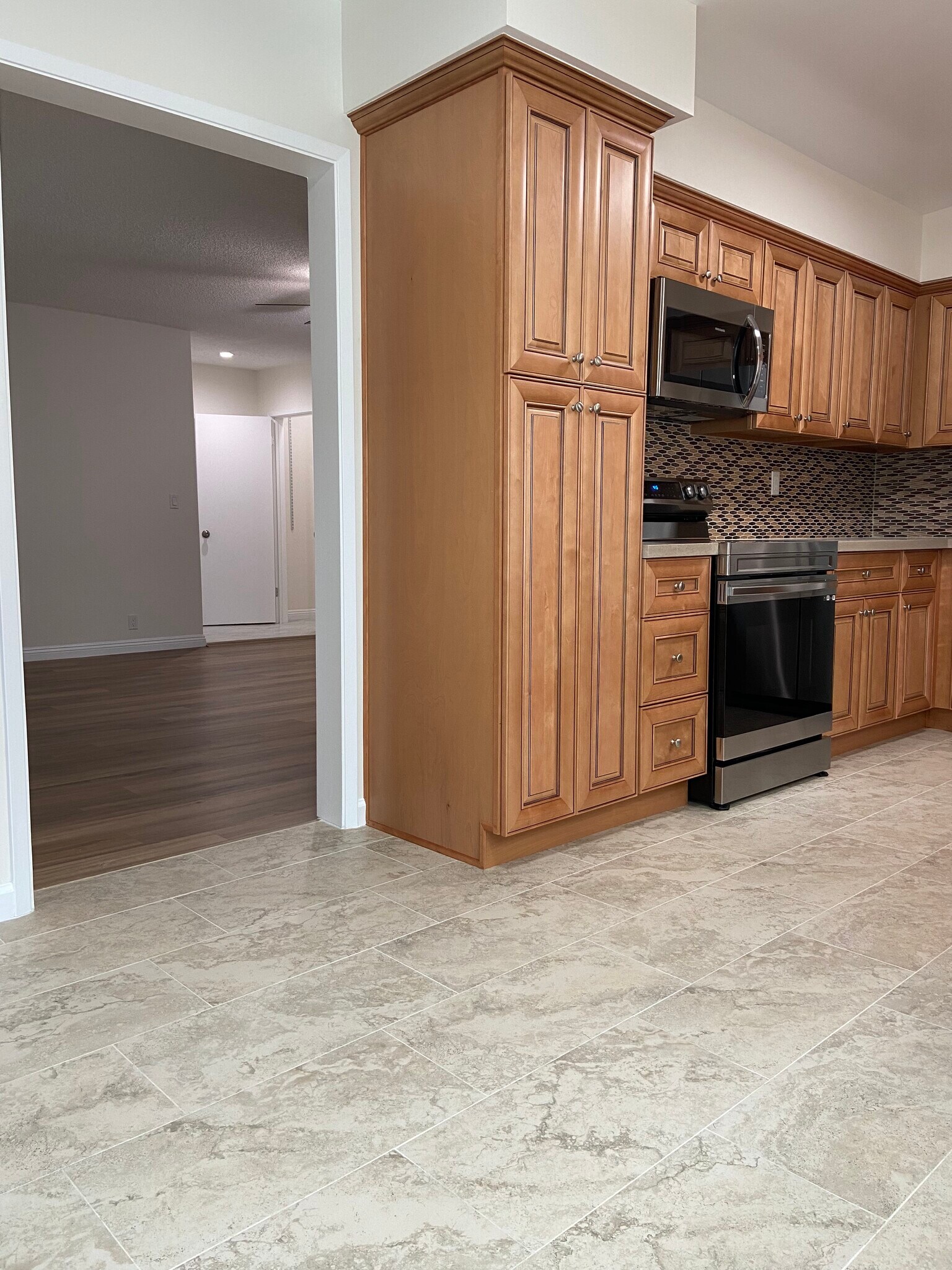 kitchen to living room - 1161 W Duarte Rd