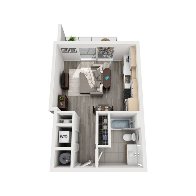 Motion at Dadeland S2-A Floor Plan - Motion at Dadeland