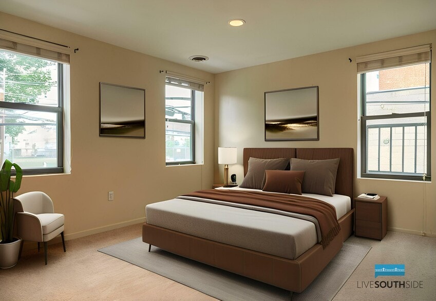 Sarah Street - Primary Bedroom - Live South Side
