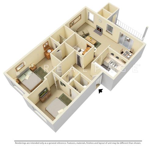 Floorplan - North Creek Heights Apartments