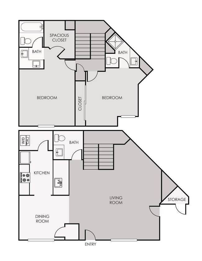 Floorplan - Riverview Townhomes