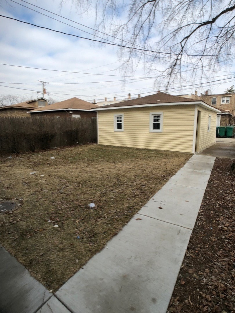 Backyard - 1819 Wesley Ave