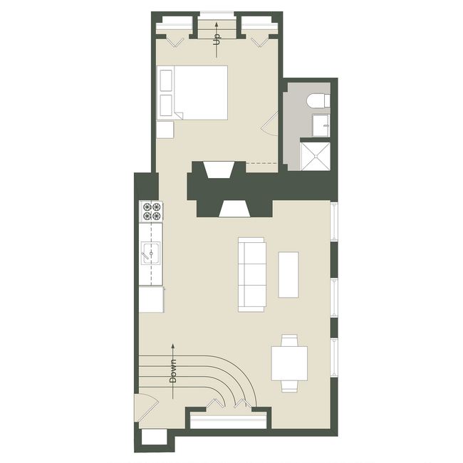 Floorplan - 1807-09 N. Lincoln Park West