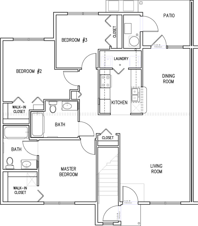 Floorplan - Nokota Ridge Apartments