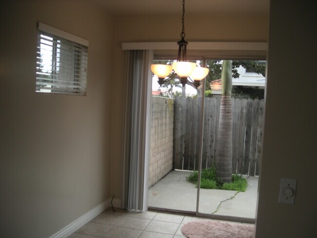 Dining Area w/ Patio - 2215 Clark Ln