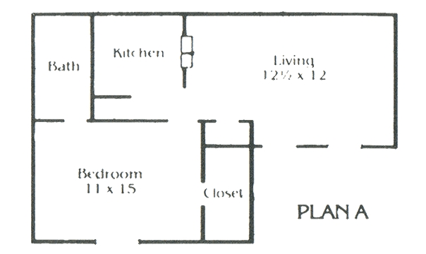 Floorplan - The Oaks At Moritz Apartments