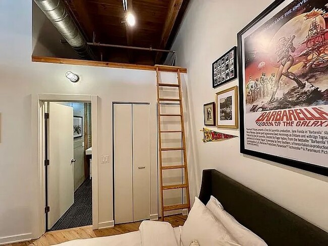 Bonus room/storage accessible by ladder - 616 W Fulton St