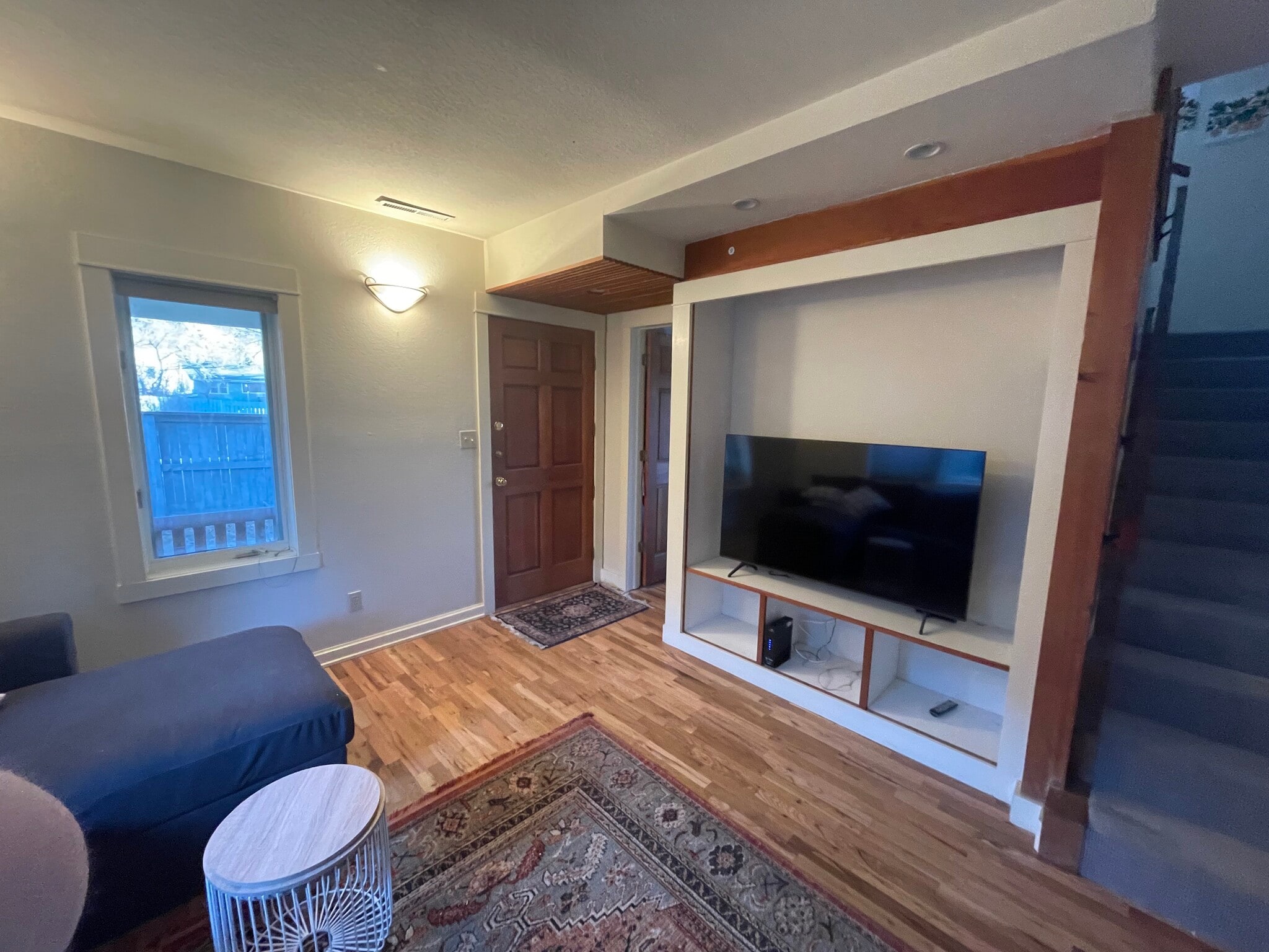 Living room with 65" TV - 1544 9th St