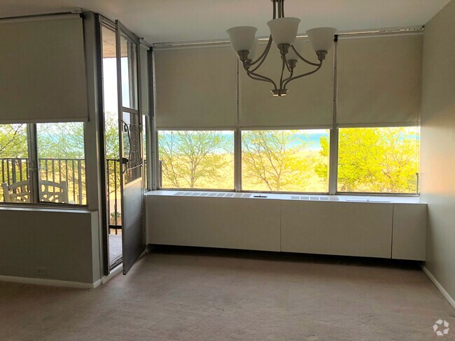 You cannot beat this view from the spacious dining & living room! - 5757 N Sheridan Rd