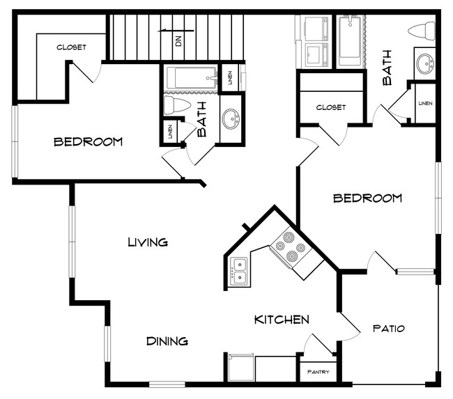 Floorplan - Burkburnett Residences