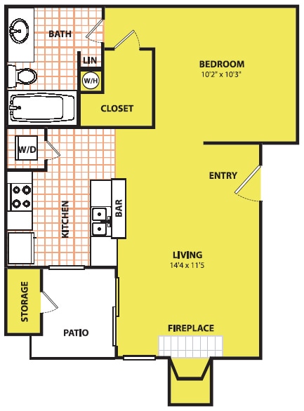 Floorplan - Cottages at Tulane