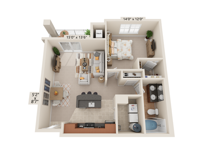 Floorplan - The Carlton at Greenbrier