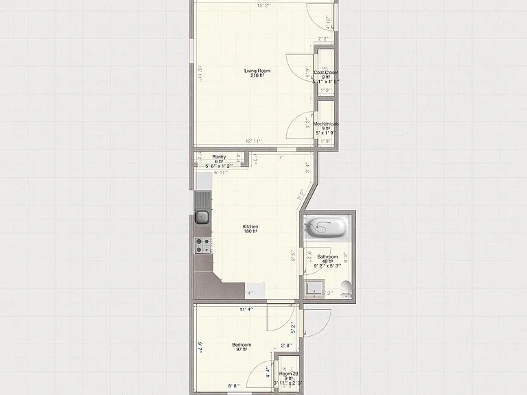 Layout - 1105 S Rogers St