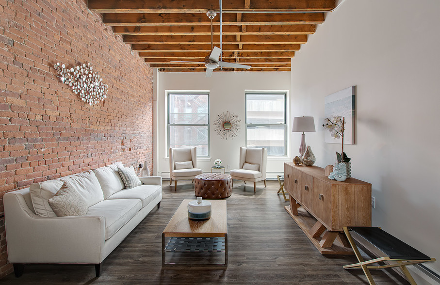 Living Area - SilverBrick Lofts