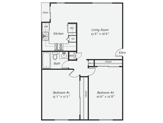 Floorplan - eaves Mission Ridge