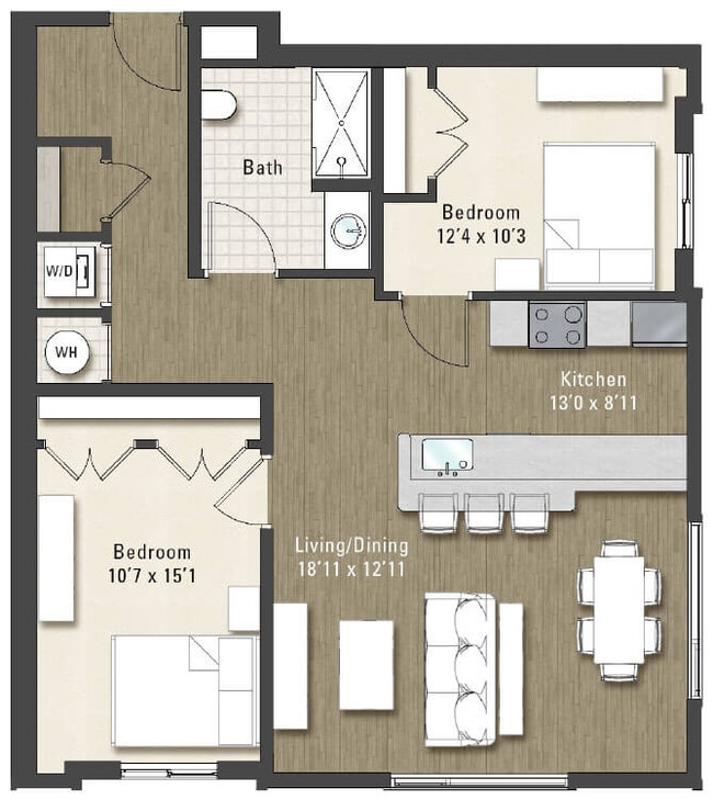 Floorplan - Stratus on Hudson
