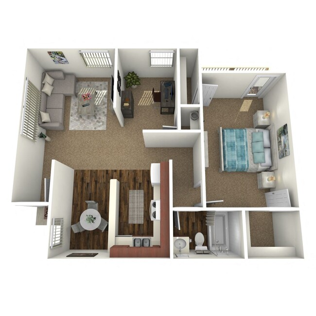 Floorplan - Tierra Ridge Apartments