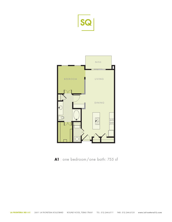 Floorplan - La Frontera Square