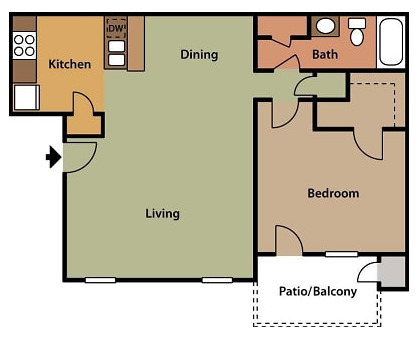 Floorplan - The Harrison