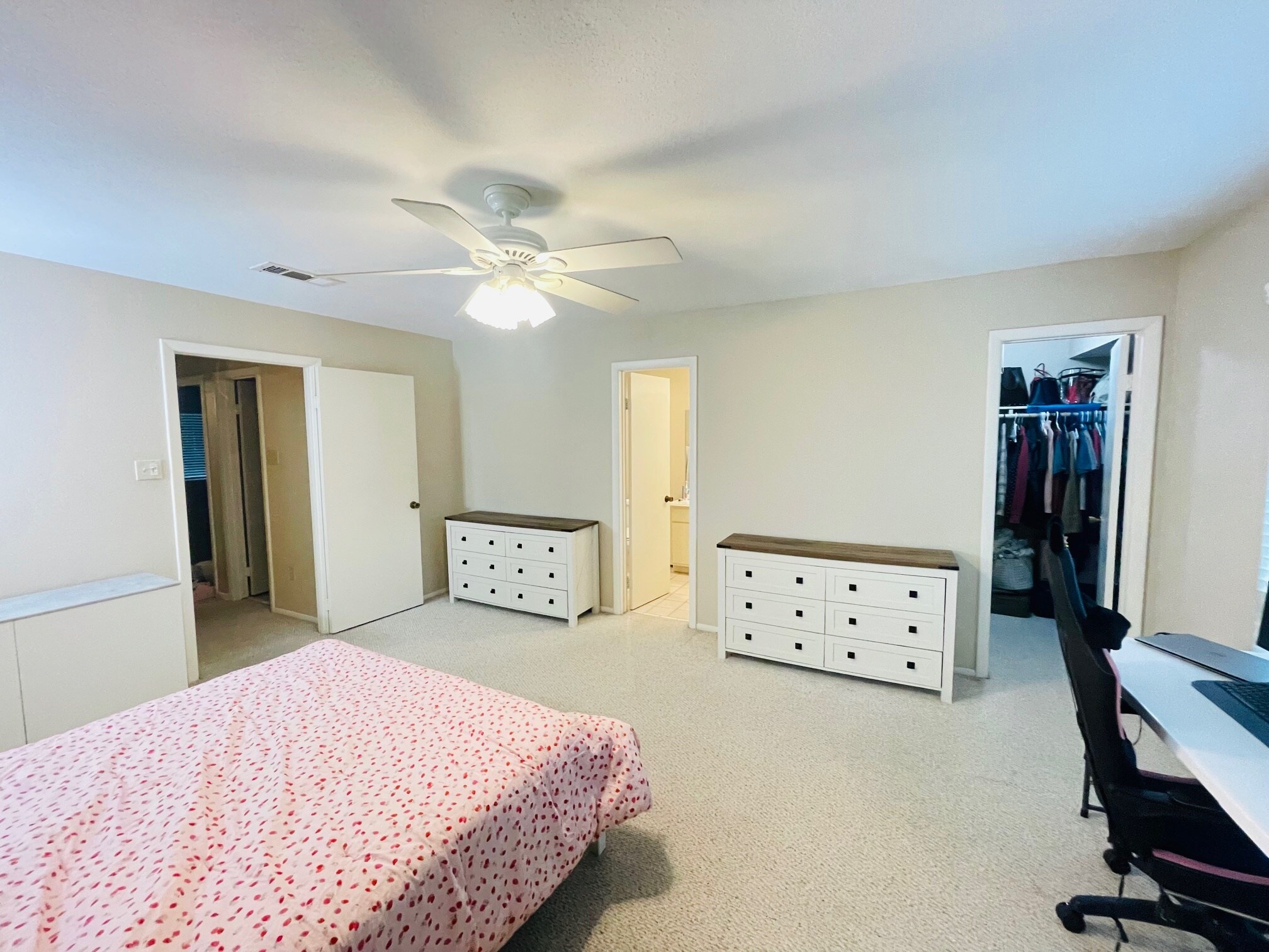 Primary Suite with double sinks and walk in closet - 8263 Wednesbury Ln