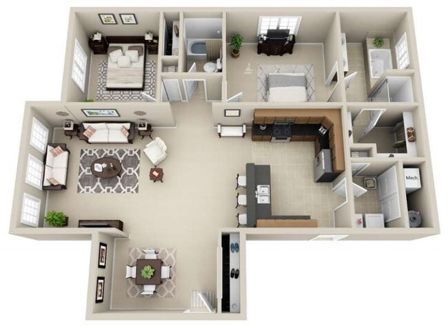 Floorplan - St Ivans Apartments