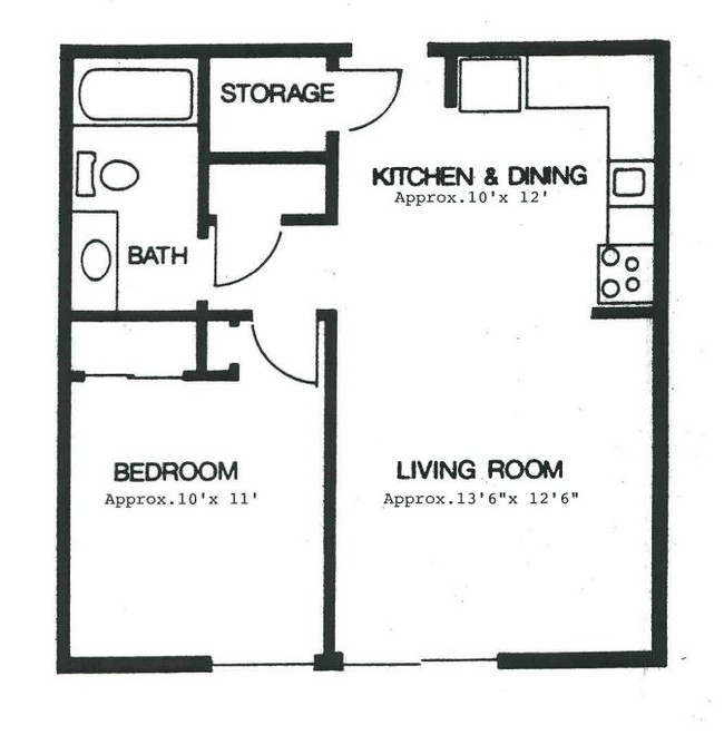 Floorplan - Seton Square Apartments (62+ or disabled)