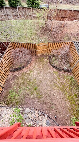 Deck Looking Down - 21754 Cypress Valley Ter